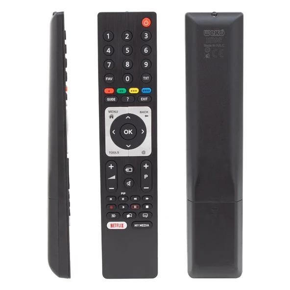 Ayt Arçelik Beko Rc 3304805 Netflix PIP Tuşlu Lcd Led Tv Kumandası Ts5187R-A1 ürün görseli 1