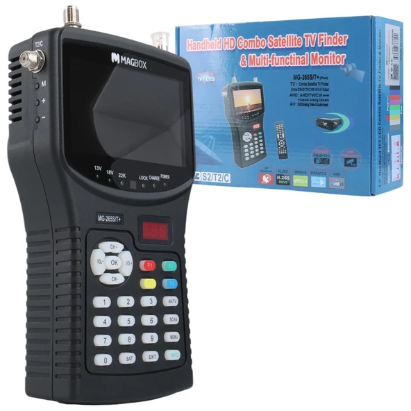 PTTAVM: Magbox MG-265S T+ 4.3 İnç Full HD LCD Ekranlı Görüntülü