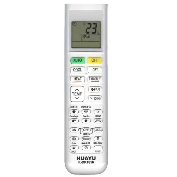 Huayu K-DK1856 Daikin Tüm Modeller Akıllı Universal Klima Kumandası ürün görseli 1