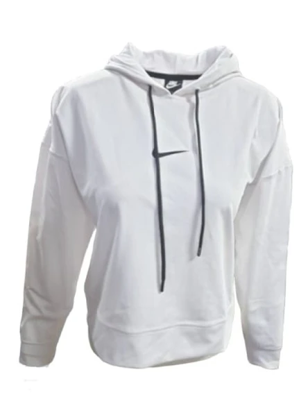 Nike 0734 Kadın Kapişonlu Crop Dalgıç Sweatshirt - Resim 5