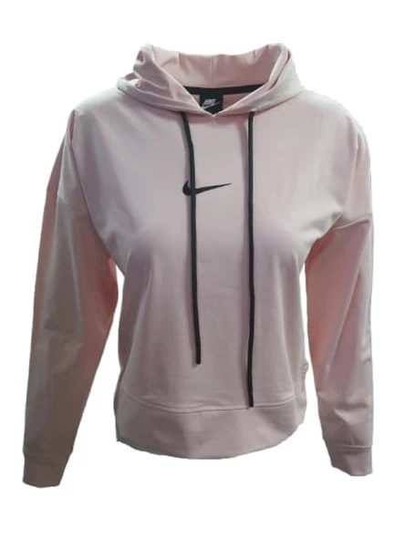 Nike 0734 Kadın Kapişonlu Crop Dalgıç Sweatshirt ürün görseli 1