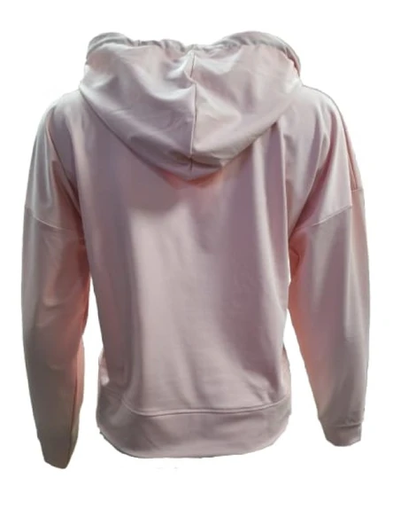 Nike 0734 Kadın Kapişonlu Crop Dalgıç Sweatshirt - Resim 2