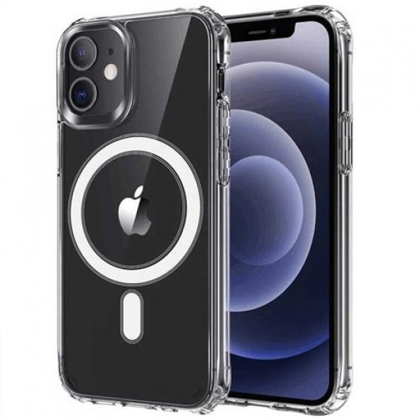 iPhone 11 Kılıf Kamera Korumalı Manyetik Kablosuz Şarj Kılıf ürün görseli 1
