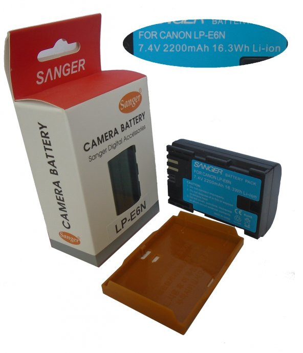 SANGER Sanger LP-E6, Canon 5D Mark 3 İçin, Kablolu Şarz Cihazı, Şarz Aleti ürün görseli 1