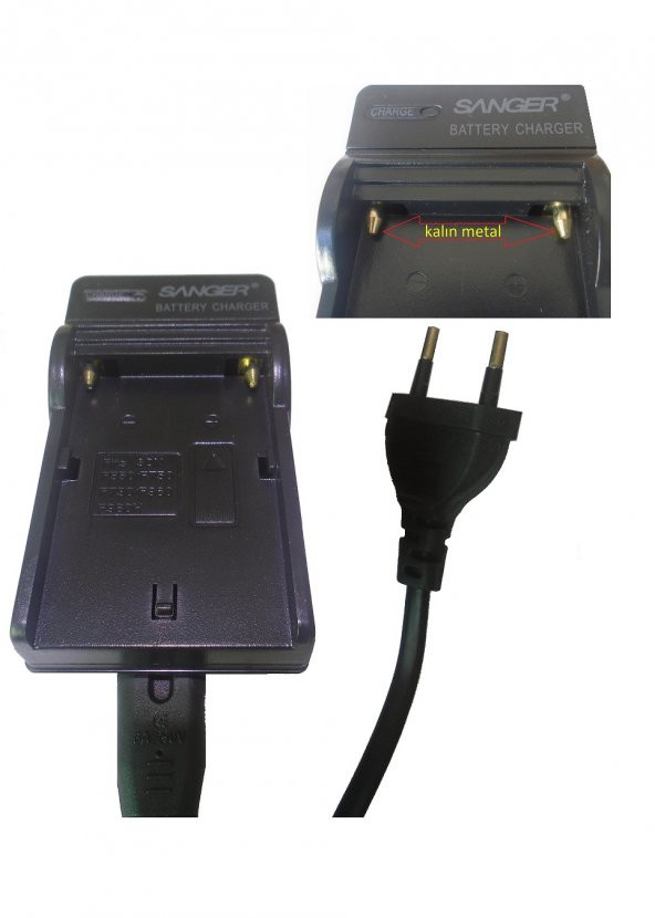 SANGER Sony Mc2500 Kamera Kablolu Şarj Cihazı ürün görseli 1