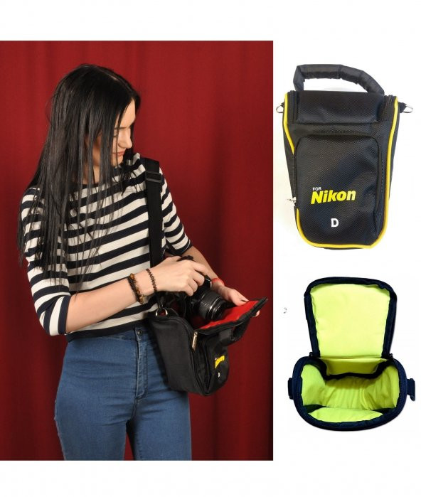 PDX Nikon D7200, Dslr, Fotoğraf Makinesi İçin V, Üçgen Çanta ürün görseli 1