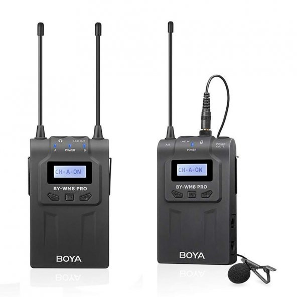 BOYA Kameralar İçin WM8 Pro K1 Kablosuz El Mikrofonu ürün görseli 1