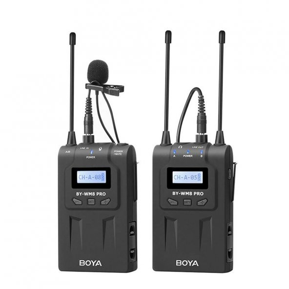 BOYA Telefonlara Özel WM8 Kablosuz Pro K1 Tekli Yaka Mikrofonu ürün görseli 1