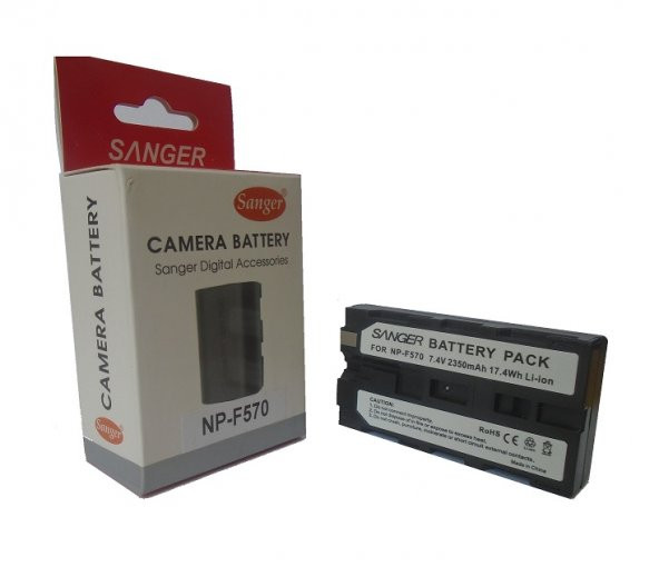 SANGER Np-F570, 120 Ledli Kamera Işık Bataryası ürün görseli 1