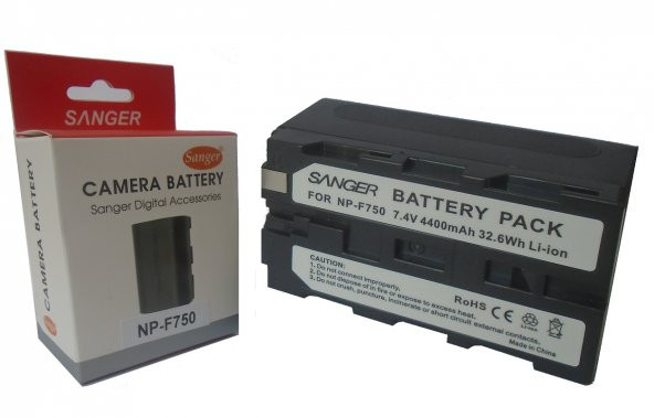 SANGER Np-F750, Kamera Tepe Lamba Bataryası ürün görseli 1