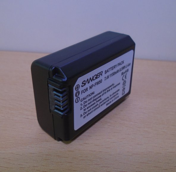 PDX Sony NP-FW50 Kamera BATARYALARI - Resim 2
