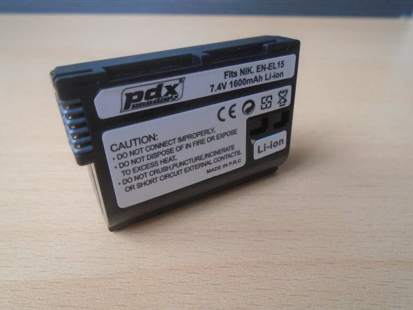 PDX Nikon EN-EL15 Batarya, Pil ürün görseli 1