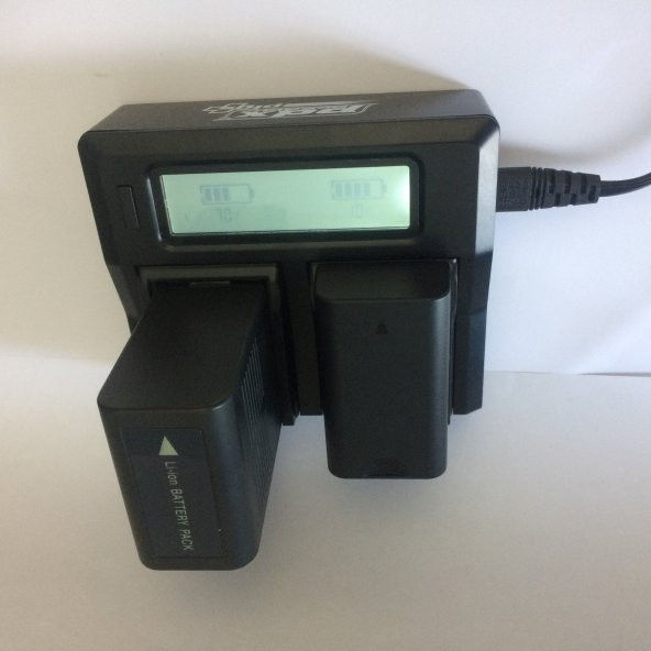 DP Panasonic AC8 Çiftli Şarj cihazı, AC8 İkili Dijital Charge ürün görseli 1