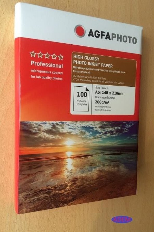 AgfaPhoto AGFA 10X15 Baskı Kağıdı, Fotoğraf Kağıdı ürün görseli 1