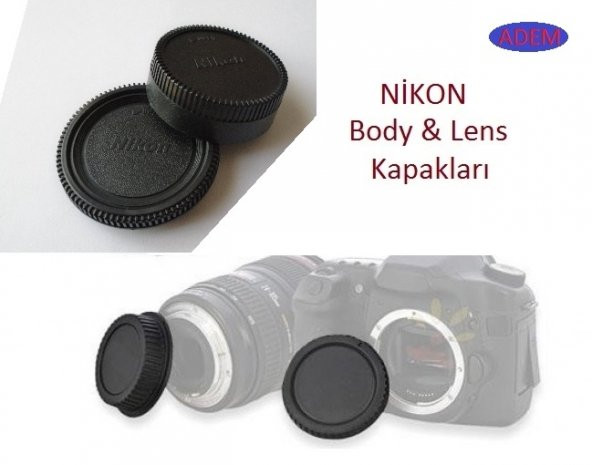 SANGER NİKON 18-135mm OBJEKTİF ARKA KAPAĞI, NİKON 18 135 OBJEKTİF KAPAĞI ürün görseli 1