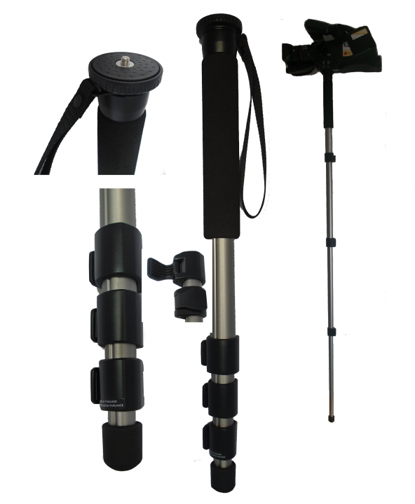 SLIK Panasonic MD9000 İçin İdeal slik Pro pod 600 Monopod ürün görseli 1