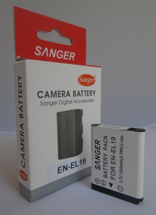SANGER Nikon EN-EL19 Batarya, Pil ürün görseli 1