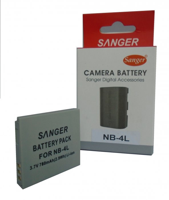 SANGER Canon Eos Nb-4L Fotoğraf Makinesi Bataryası ürün görseli 1