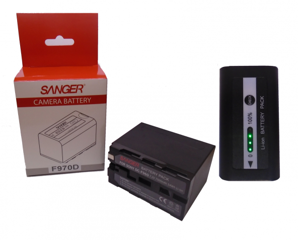 SANGER Sanger Göstergeli Sony Mc1500 Kamera Bataryası ürün görseli 1