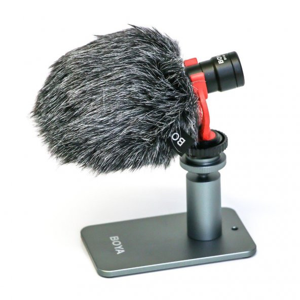 BOYA Boya BY-MM1 Nikon Fotoğraf Makinesi Condenser Mikrofon ürün görseli 1