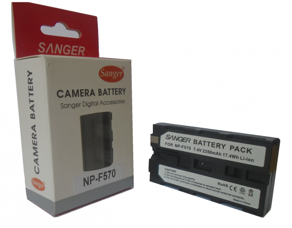 SANGER Mc2000 İçin Np-F570 Kamera Işığı Küçük Boy Batarya ürün görseli 1