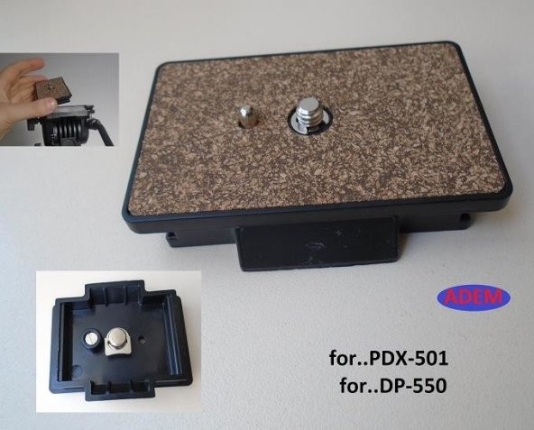 PDX PDX-501 PLATE PDX 501 PLATE PDX 501 Tripod için PLATE ürün görseli 1