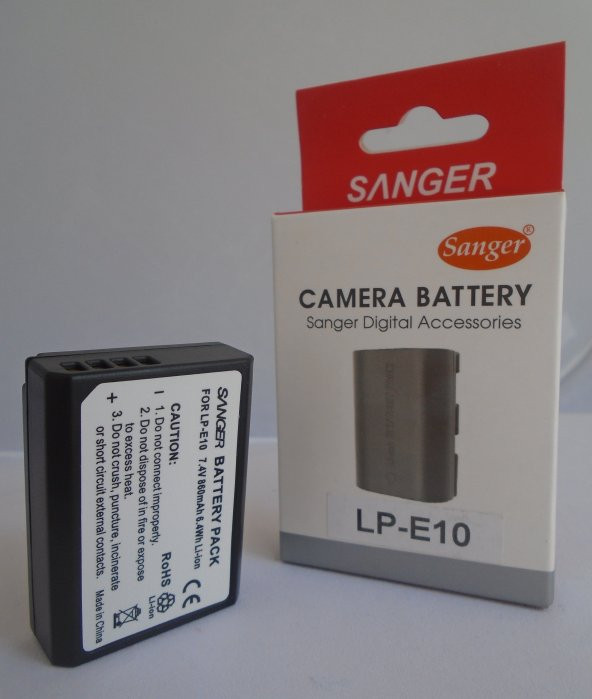 SANGER Canon LP-E10 Batarya, Pil ürün görseli 1