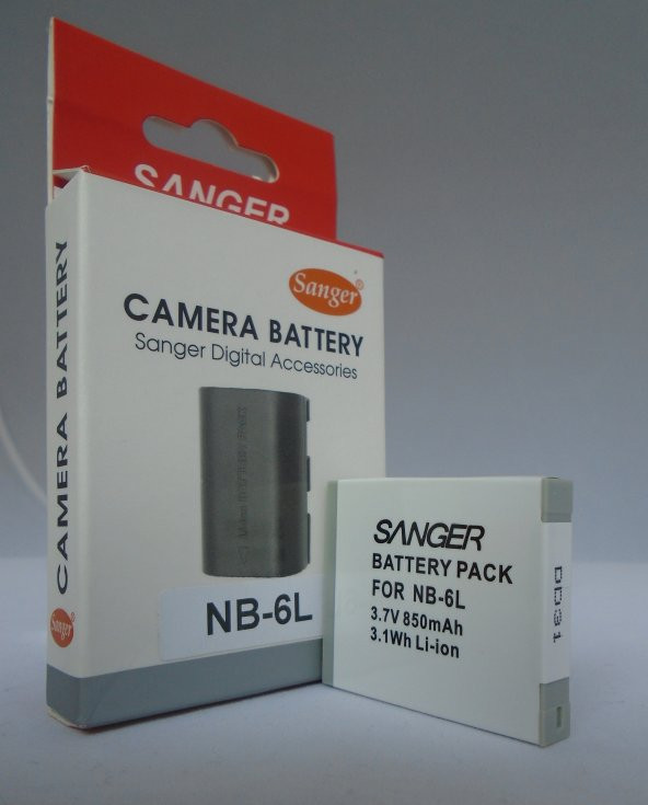 SANGER Canon PowerShot ELPH 500, HS, S95 Bataryası ürün görseli 1