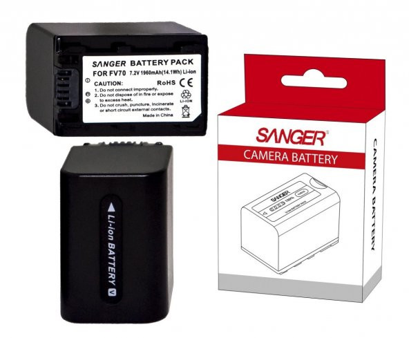 SANGER SANGER NP-FV70 Kamera Bataryası ürün görseli 1