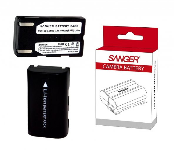 SANGER Samsung Sc-Dc563, Vp-D352, Vp-Dc565 Kamera Bataryası ürün görseli 1