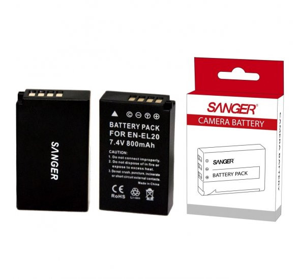 SANGER Nikon 1 J1, 1 J2, 1 J3, 1 S1, Coolpix A Bataryası ürün görseli 1