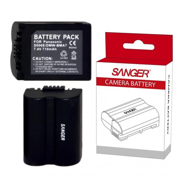 SANGER Panasonic CGA-S006E Batarya, Kamera Bataryası ürün görseli 1