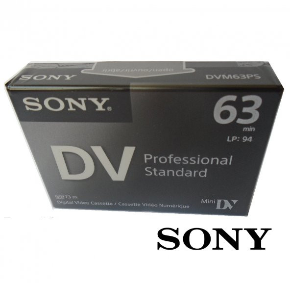 Sony SONY Mini Dv Casette, SONY KAMERA KASETİ MİNİ DV KAMERA KASETİ ürün görseli 1