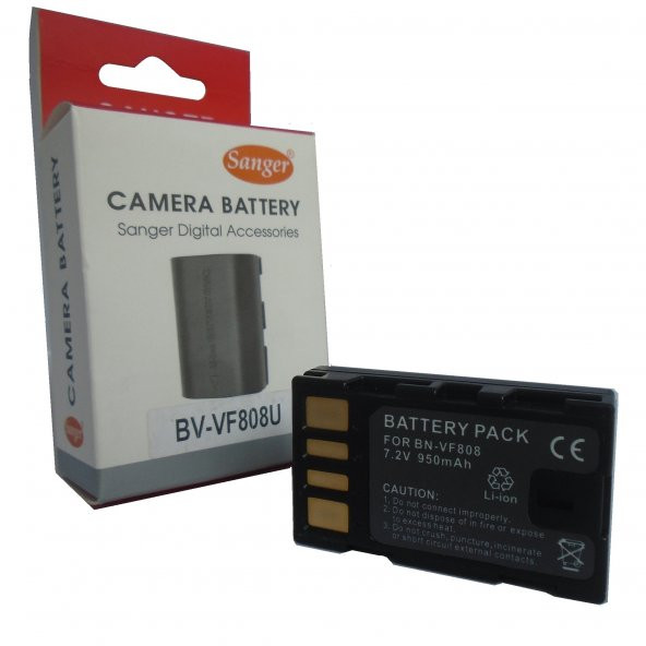 SANGER JVC-V808U Kamera Bataryası, V808U Sanger Pil ürün görseli 1