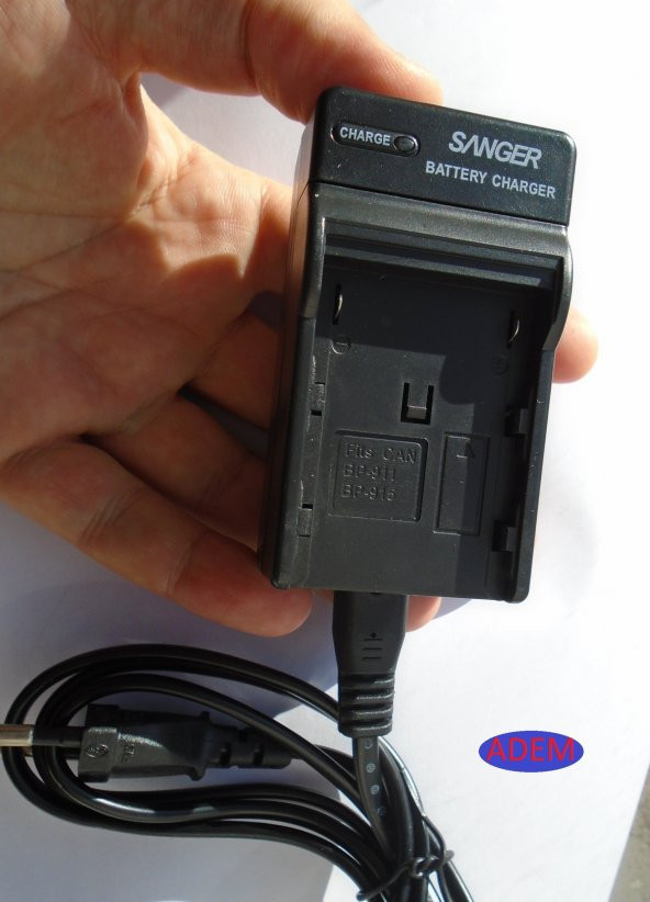 SANGER CANON BP911 Şarj Cihazı, BP915 Şarj Cihazı ürün görseli 1