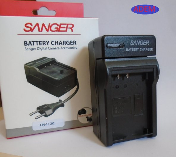 SANGER Nikon 1 J3 Şarj aleti, Nikon 1 S1 Şarj Aleti ürün görseli 1