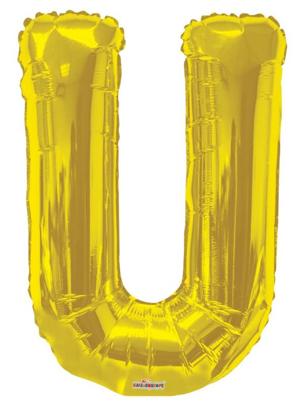 FOLYO BALON HARF U GOLD 34 (86CM) (DÜ 45) ürün görseli 1