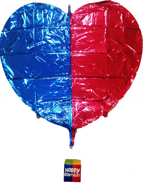 *FOLYO BALON RENKLİ HEDİYE KUTULU 31 D.Ü 20 TL ürün görseli 1