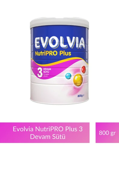 Evolvia NutriPRO Plus 3 Devam Sütü 800 gr ürün görseli 1