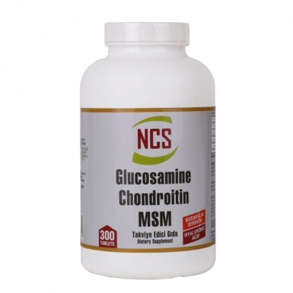 Ncs Glucosamine Chondroitin MSM Hyaluronic Acid Boswellia 300 Tab ürün görseli 1