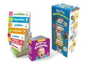İngilizce Destekli Bilgi Dolu Minik Kütüphanem 9 Kitap Mavi Kutu KOLEKTİF ürün görseli 1