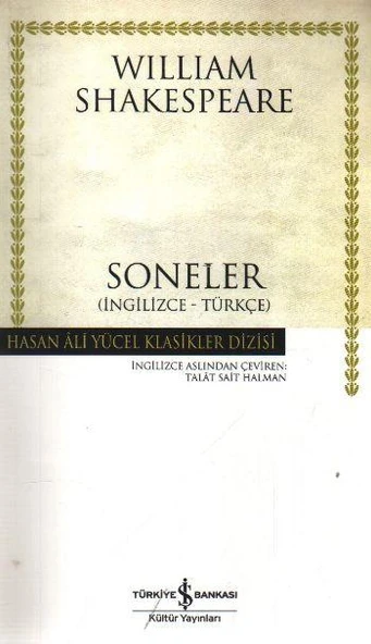 Soneler (K.Kapak) WILLIAM SHAKESPEARE ürün görseli 1