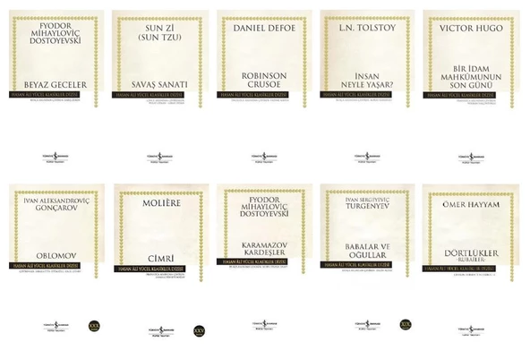 Hasan Ali Yücel Çok Satan Klasikleri  10 Kitap ürün görseli 1