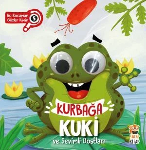 Bu Kocaman Gözler Kimin 5 Kurbağa Kuki ve Sevimli Dostları ASİYE ASLI ASLANER ürün görseli 1