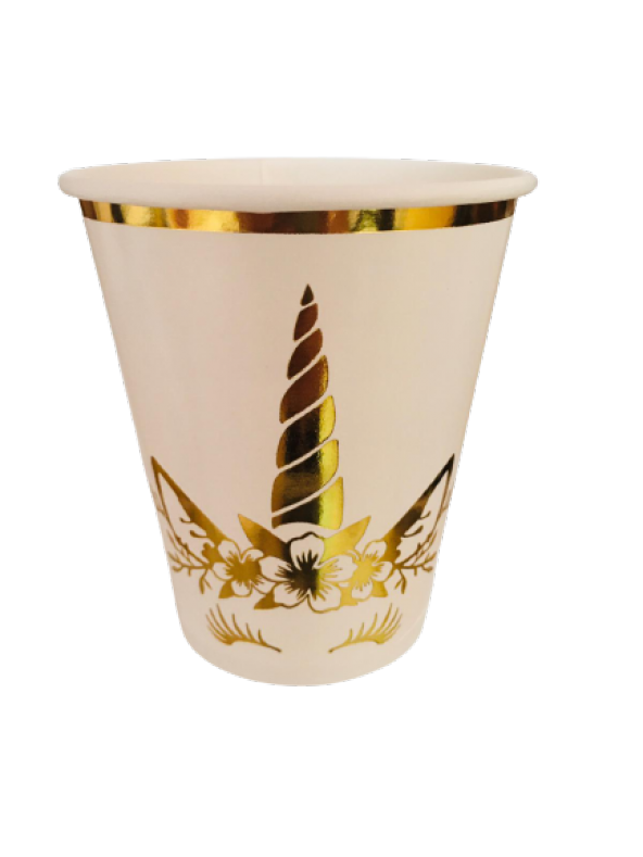 UNİCORN BARDAK GOLD 6LI ürün görseli 1