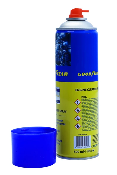 GOODYEAR MOTOR TEMİZLEME SPREYİ 500 ML - Resim 3