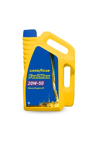 GOODYEAR FUEL MAX 20W50 5 LİTRE MOTOR YAĞI ürün görseli 1