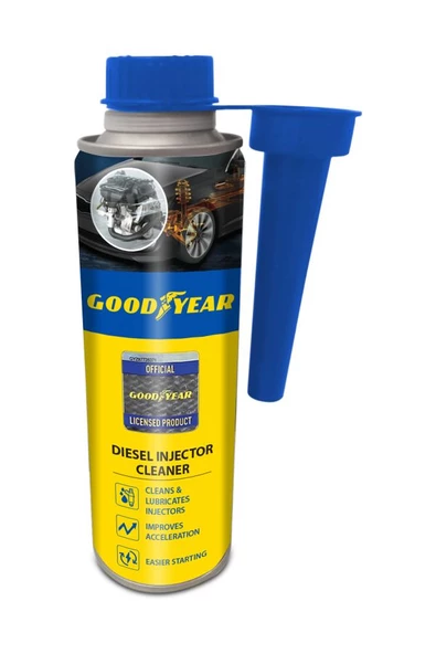 GOODYEAR DİZEL ENJEKTÖR TEMİZLEYİCİ YAKIT KATKISI 300 ML ürün görseli 1