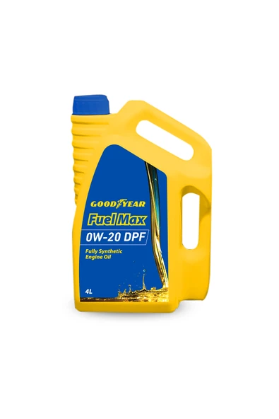 GOODYEAR FUEL MAX 0W20 4 LİTRE MOTOR YAĞI ürün görseli 1