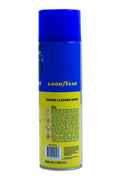 GOODYEAR MOTOR TEMİZLEME SPREYİ 500 ML - Resim 4